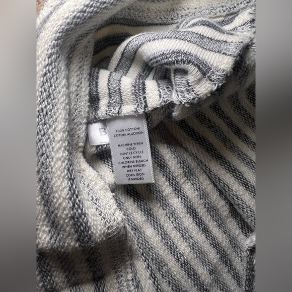 Loft Lou & Grey Women's Grey and White Striped Sweater, Size S, Great Condition - Picture 9 of 9
